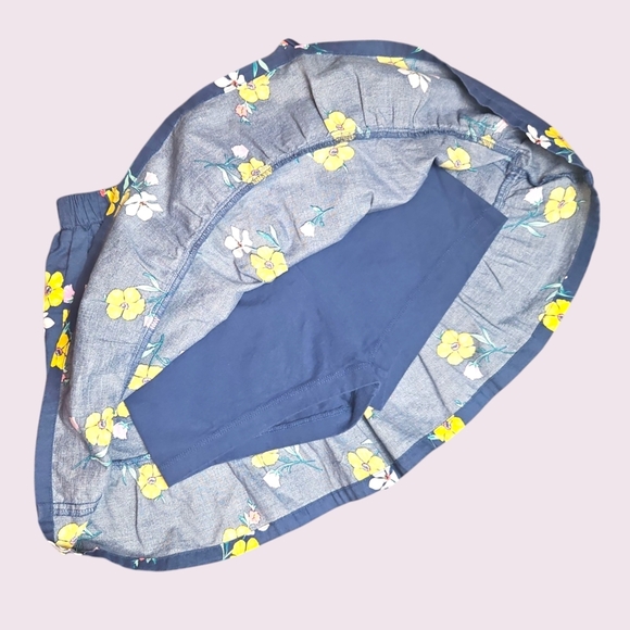 Carter's Girls Floral Blue Skirt Size 10 - Picture 2 of 3